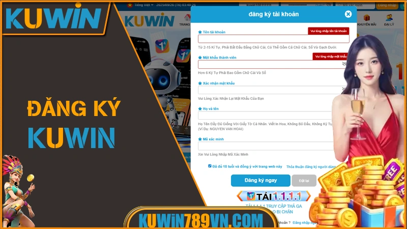 Đăng Ký KUWIN